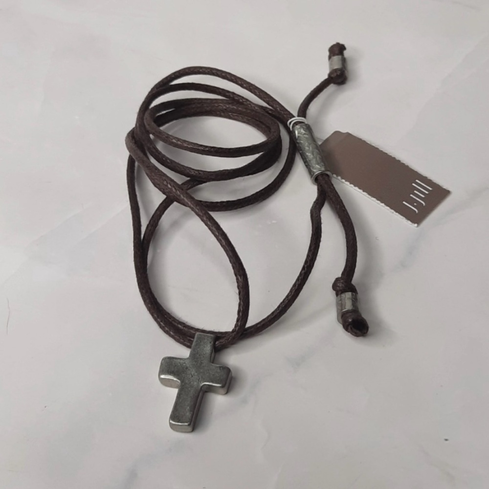 J Jill Silver Cross